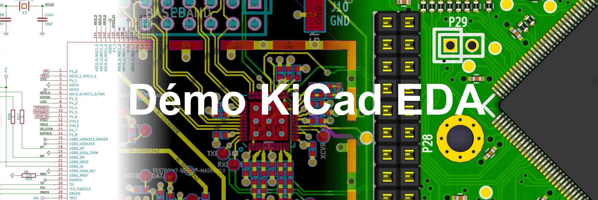 Démo KiCad EDA